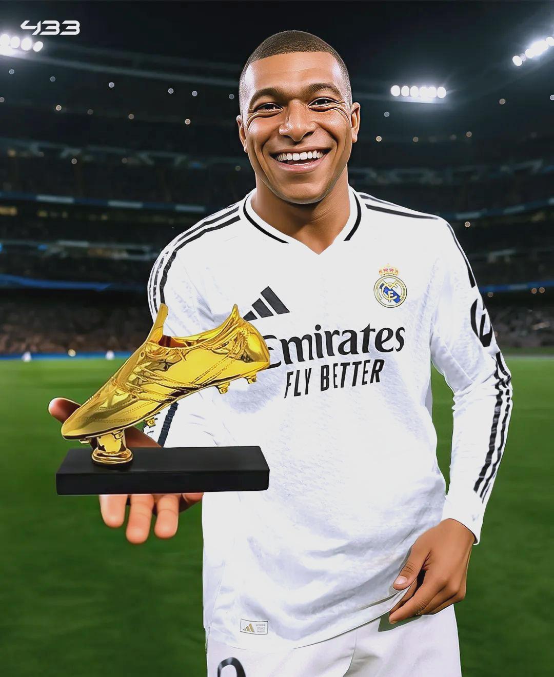 姆巴佩今晚领取欧洲金靴奖皇马队史第三人的简单介绍 姆巴佩今晚领取欧洲金靴奖皇马队史第三人的简单介绍