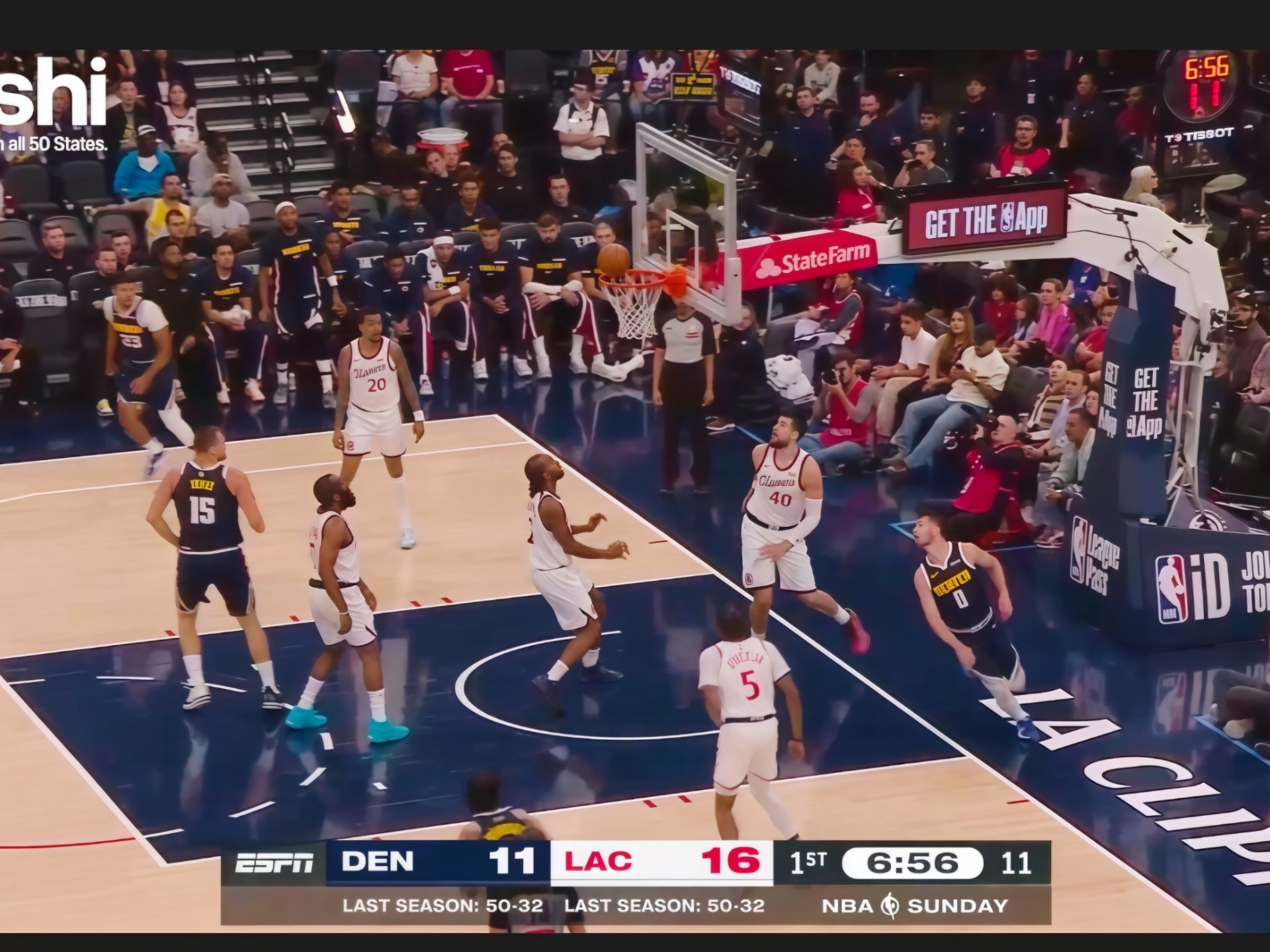 NBA常规赛快船主场116-130不敌掘金惨遭6连败约基奇55+12哈登空砍23分的简单介绍 NBA常规赛快船主场116-130不敌掘金惨遭6连败约基奇55+12哈登空砍23分的简单介绍