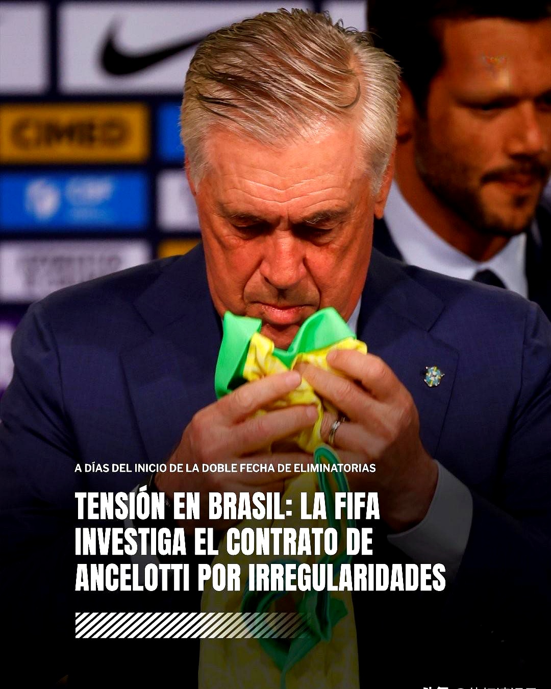 安切洛蒂取得执教巴西开门红带队闯进世界杯决赛圈的简单介绍 安切洛蒂取得执教巴西开门红带队闯进世界杯决赛圈的简单介绍