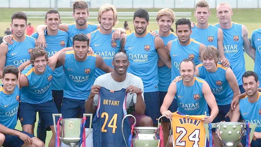 巴萨客场球衣致敬科比本赛季不再与耐克合作的简单介绍