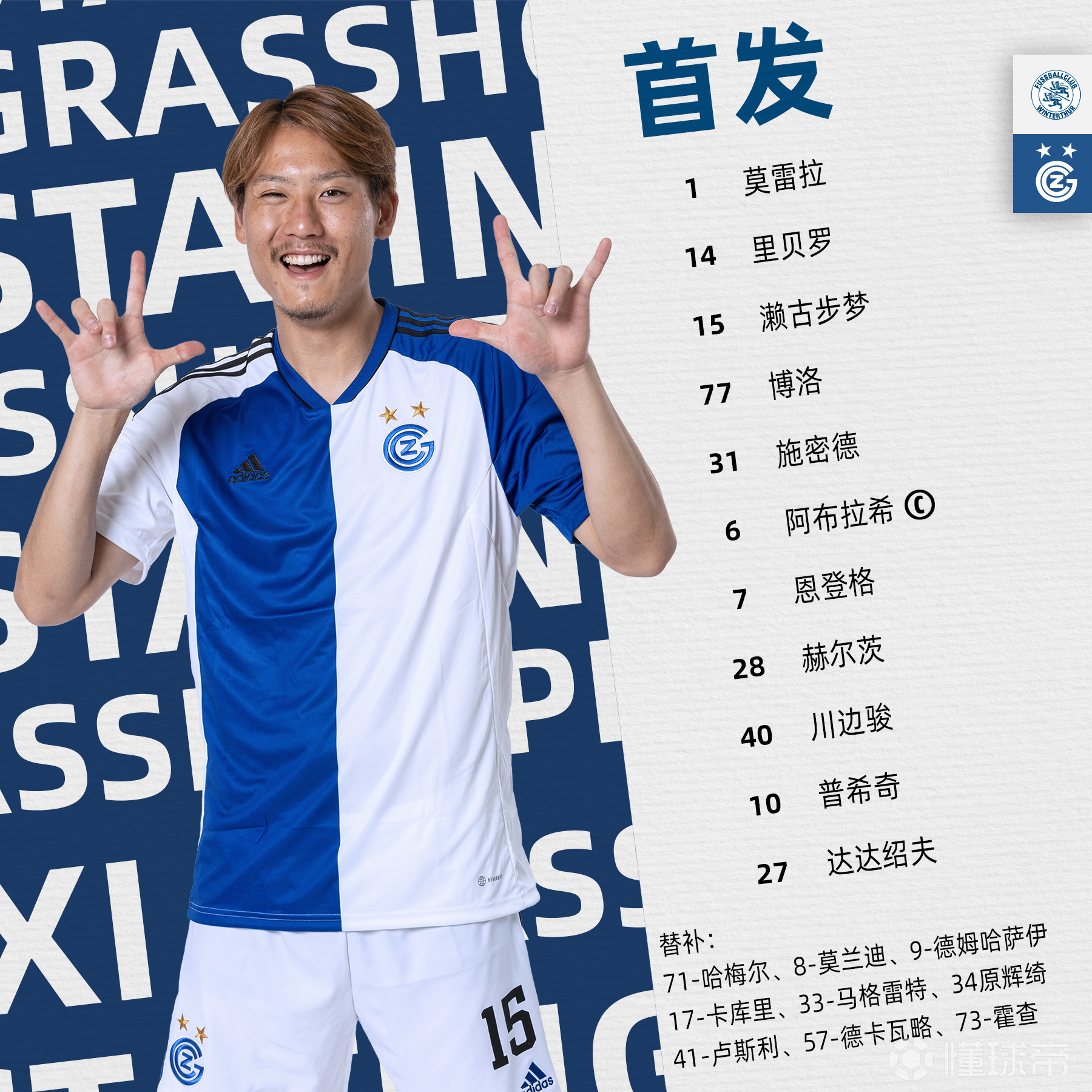 瑞士超：伯尔尼年轻人VS温特图尔