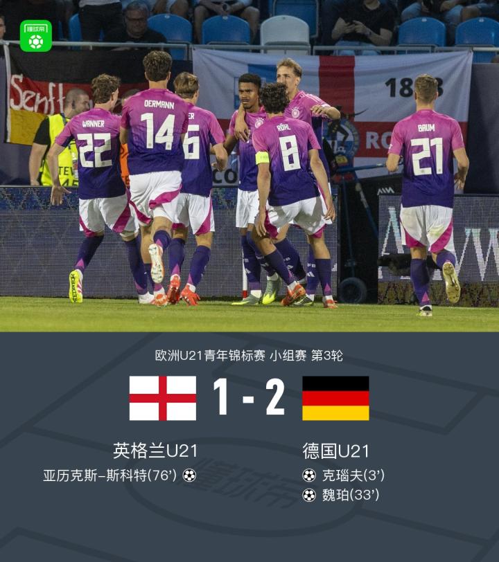 关于欧青赛捷克U21vs德国U21前瞻预测势均力敌的信息