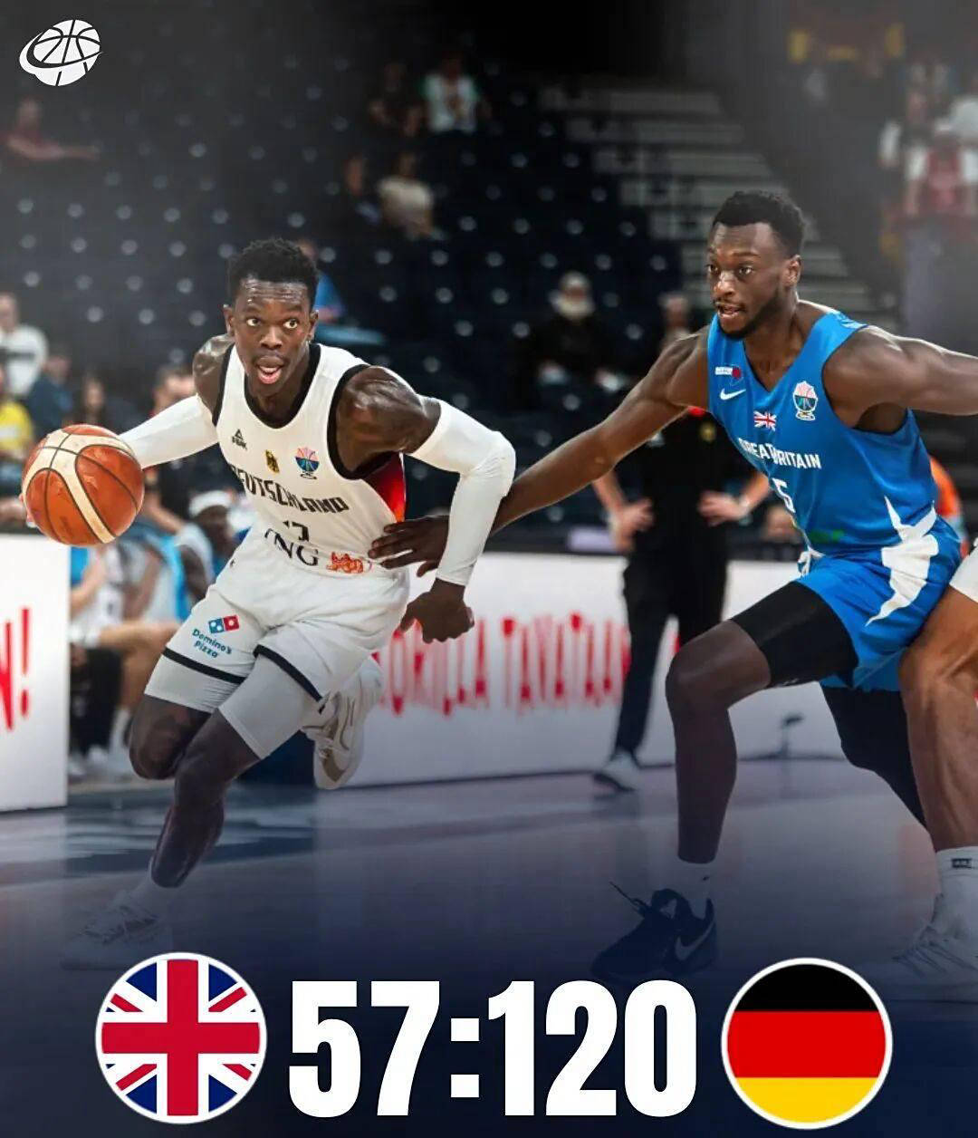 德国男篮欧锦赛小组赛5战全胜收官创56年来净胜分纪录的简单介绍 第2张 德国男篮欧锦赛小组赛5战全胜收官创56年来净胜分纪录的简单介绍 第2张