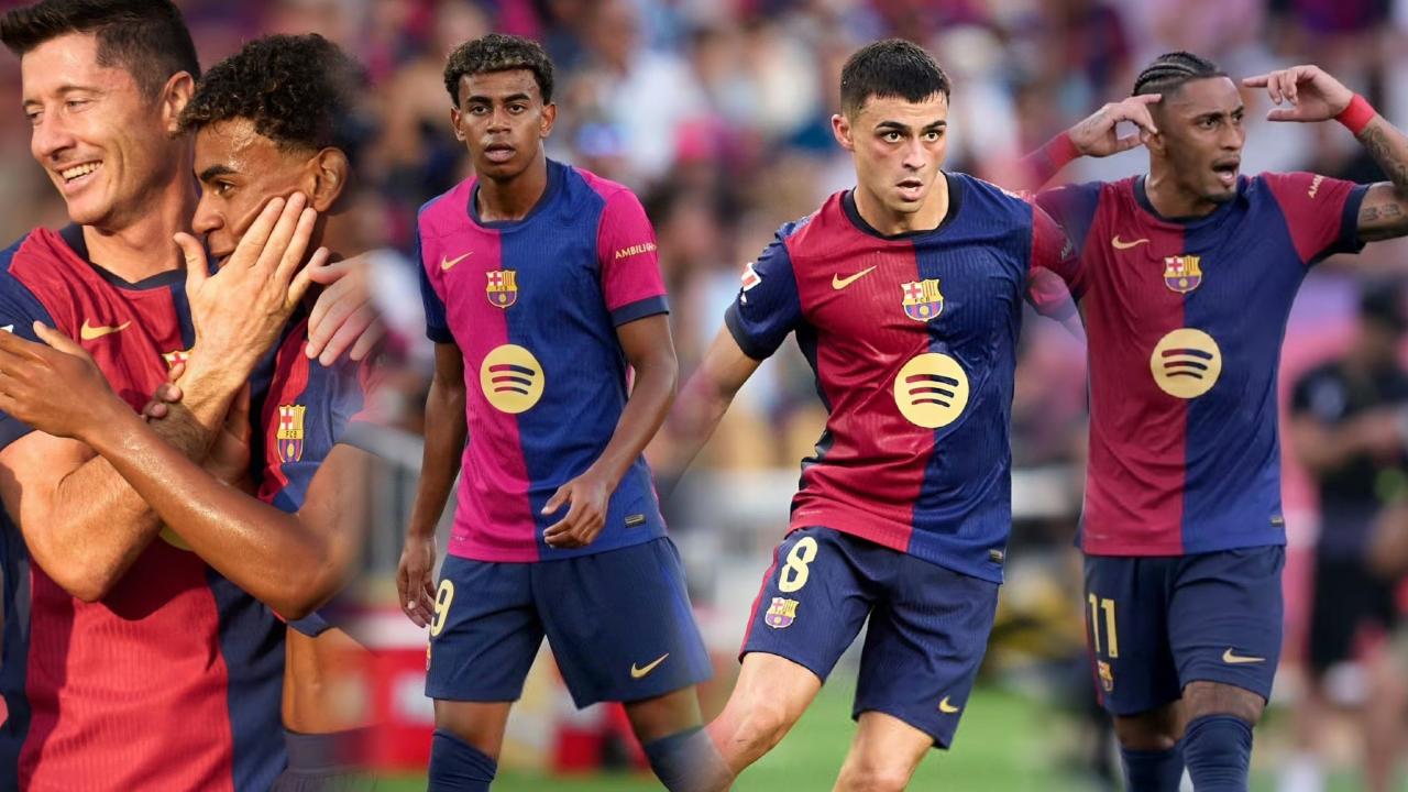 关于亚马尔训练场戏耍莱万和加维巴萨开启新赛季备战的信息  第2张