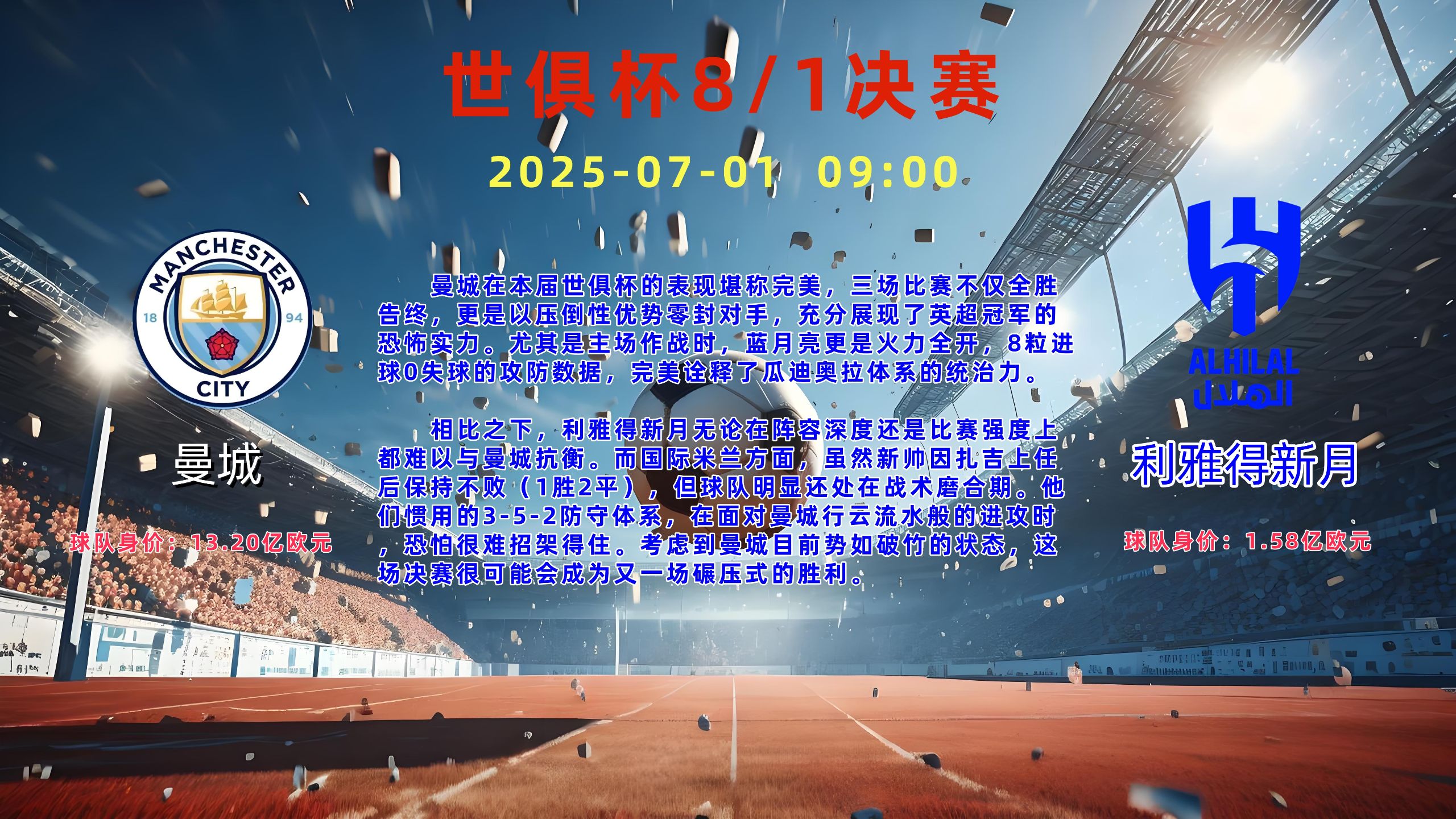 曼城本赛季无缘英超等5项赛事冠军世俱杯出局  第2张